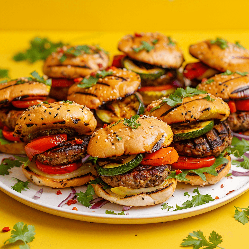 fingerfood catering berlin_burger platte
