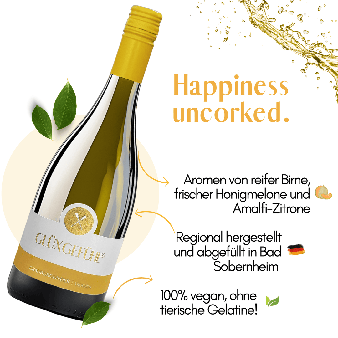 Grauburgunder vegan – Weißwein aus Deutschland