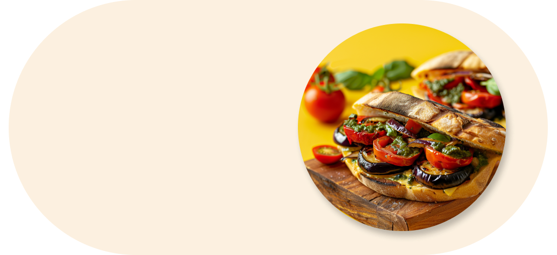 Leckere Sandwiches und Brötchen für einen guten Start