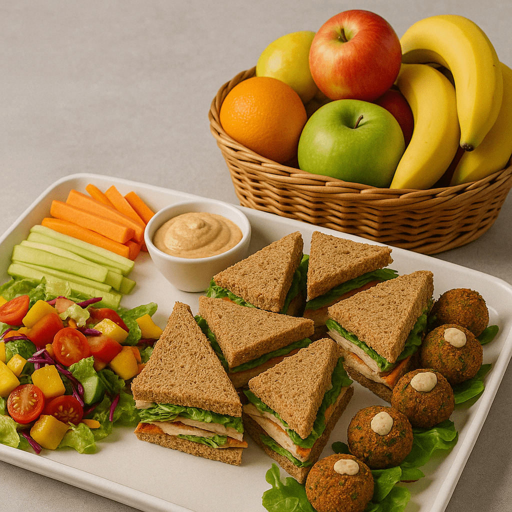 Catering berlin im Vergleich zum Obstkorb