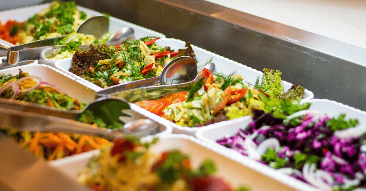 Buffet Ideen fuer die Party