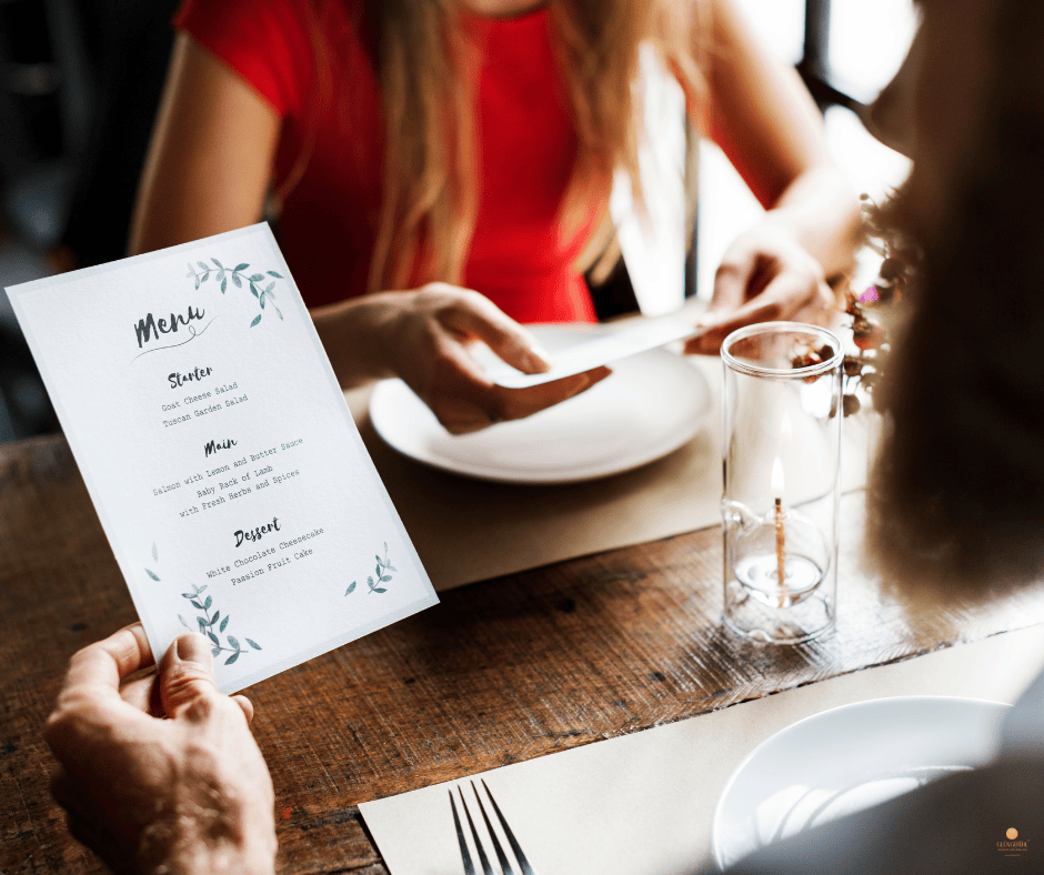 Speisekarte erstellen: Worauf achten