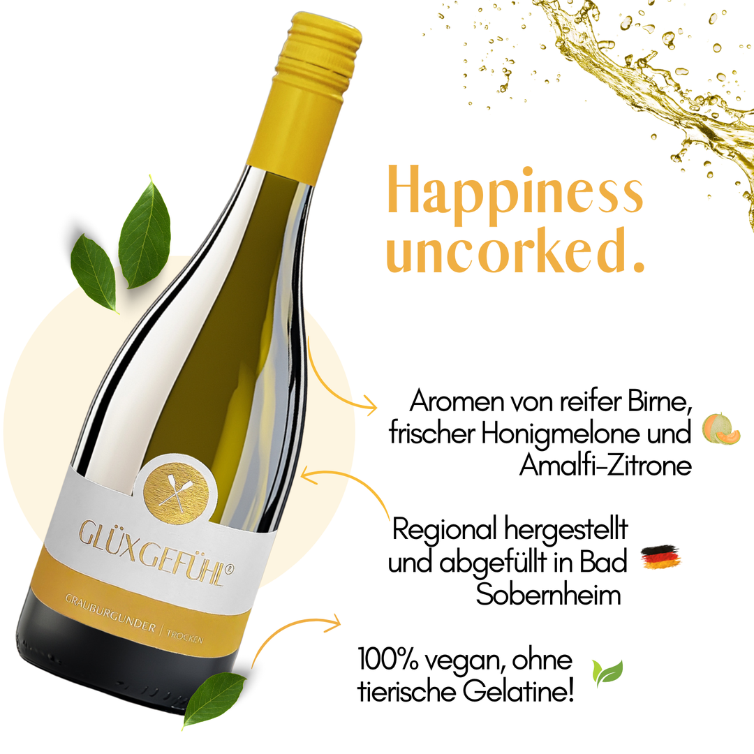 Grauburgunder vegan - white wine from Germany